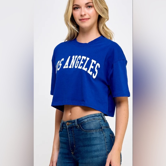 Reflex Los Angeles Cropped Top - Picture 1 of 9